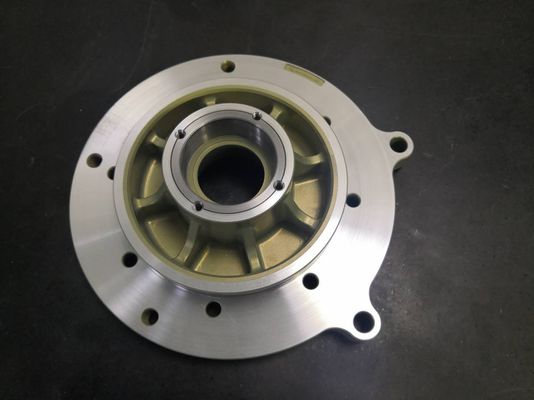 アルミニウムCNC機械自動車部品のエンジニア リング サービス モーター後部カバー