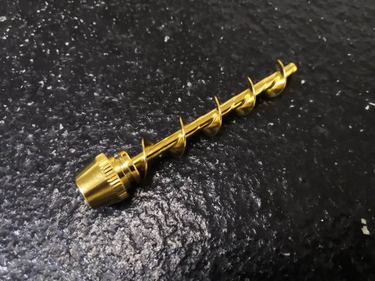 医学の機械化の金属4のAixs CNCの回転部品